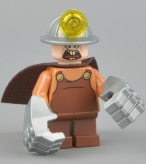 Lego, Minifigure, Disney, Incredibles, The Underminer, INCR008