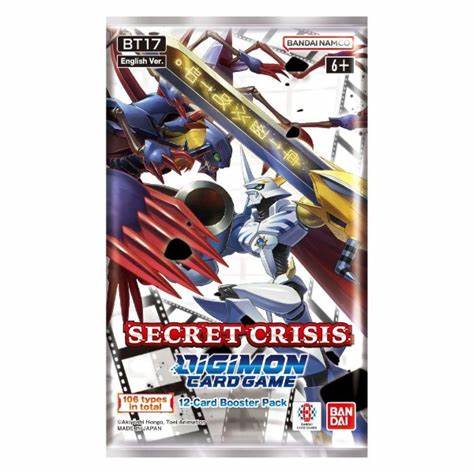 Digimon TCG: Secret Crisis Booster Pack