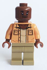Lego, Minifigure, Jurassic World, Barry Sembène {Sembene}, JW005