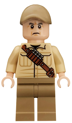 Lego, Minifigure, Jurassic World, Ken Wheatley, JW025