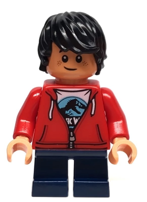 Lego, Minifigure, Jurassic World, Hudson Harper, JW046