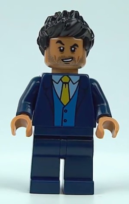 Lego, Minifigure, Jurassic World, Simon Masrani - Dark Blue Suit, JW050