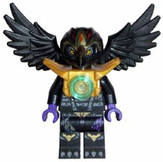 Lego, Minifigure, Legends of Chima, Rawzom, Pearl Gold Armor, LOC019