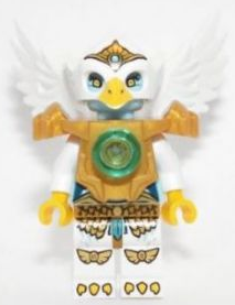 Lego, Minifigure, Legends of Chima, Eris - Heavy Armor, LOC037