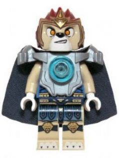 Lego, Minifigure, Legends of Chima, Laval, Heavy Armor, Cape, LOC043