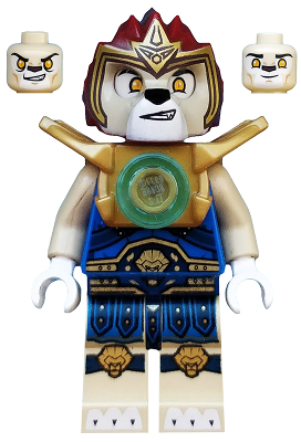Lego, Minifigure, Legends of Chima, Laval - Light Armor, LOC049
