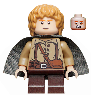 Lego, Minifigure, Lord of the Rings, Samwise Gamgee (Sam), LOR004