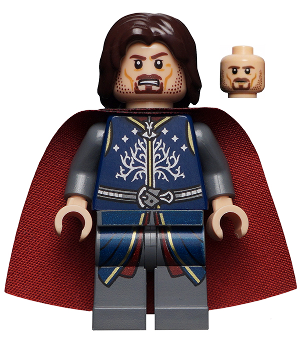 Lego, Minifigure, Lord of the Rings, Aragorn, LOR066