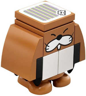 Lego, Minifigure, Super Mario Brothers, Monty Mole, mar0008