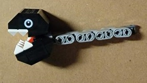Lego, Minifigure, Super Mario Brothers, Chain Chomp, MAR0058