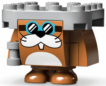 Lego, Minifigure, Super Mario Brothers, Rocky Wrench, Mar0082