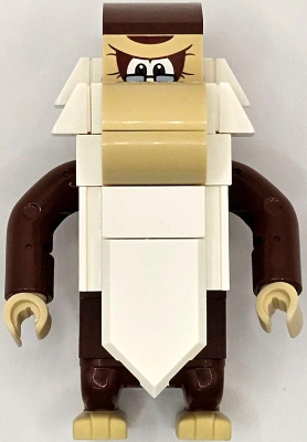 Lego, Minifigure, Super Mario Brothers, Cranky Kong, Mar0168