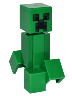 Lego, Minifigure, Minecraft, Creeper, MIN012