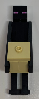 Lego, Minifigure, Minecraft, Enderman - Tan Block, MIN014
