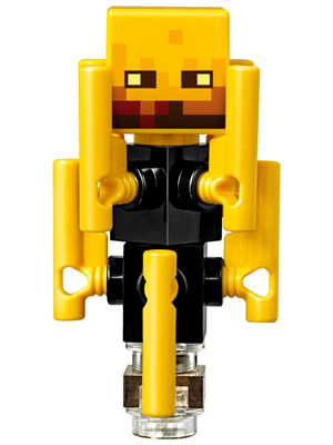 Lego, Minifigure, Minecraft, Blaze - Plates Stand, MIN022