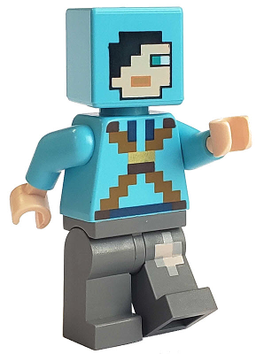 Lego, Minifigure, Minecraft, Dragon Slayer, MIN067