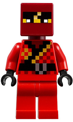 Lego, Minifigure, Minecraft, Kai - Ninjago, MIN077