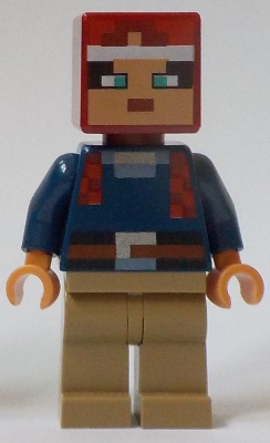 Lego, Minifigure, Minecraft, Valorie, MIN086