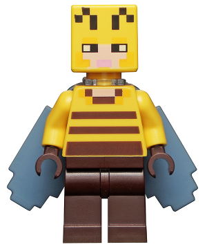 Lego, Minifigure, Minecraft, Villager, Beekeeper, MIN091