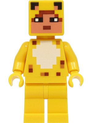 Lego, Minifigure, Minecraft, Ocelot Skin, MIN107