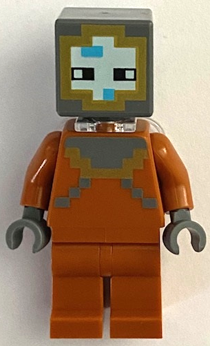 Lego, Minifigure, Minecraft, Diver, min109