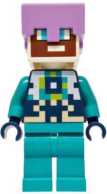 Lego, Minifigure, Minecraft, Ender Explorer - Helmet, MIN189