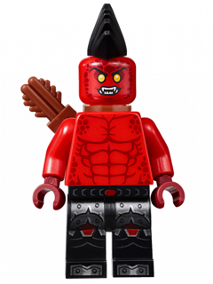 Lego, Minifigure, NEXO KNIGHTS, Flame Thrower, NEX003
