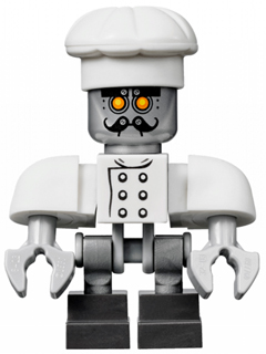 Lego, Minifigure, NEXO KNIGHTS, Chef Éclair, NEX009