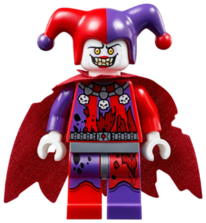 Lego, Minifigure, NEXO KNIGHTS, Jestro, Dark Purple and Red, NEX013