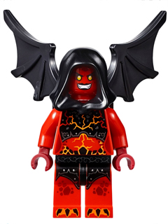 Lego, Minifigure, NEXO KNIGHTS, Ultimate Lavaria, NEX030