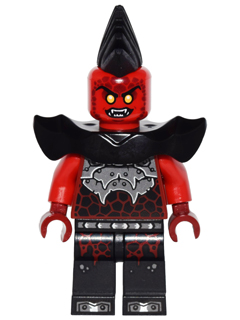Lego, Minifigure, NEXO KNIGHTS, Flame Thrower - Armor, NEX044