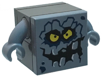 Lego, Minifigure, NEXO KNIGHTS, Brickster, Small, NEX104