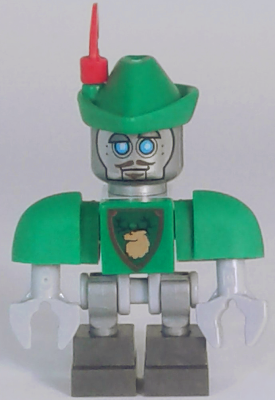 Lego, Minifigure, NEXO KNIGHTS, Robot Hoodlum, NEX107