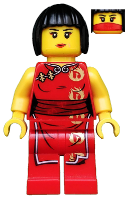 LEGO, Minifigure, Ninjago, Nya - The Golden Weapons, njo0012