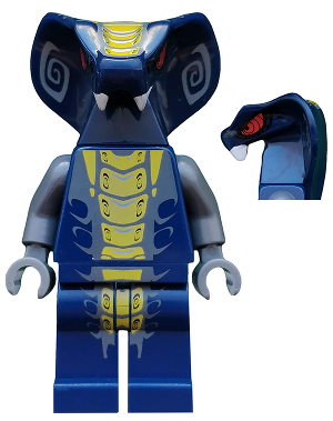 Lego, Minifigure, Opened, Ninjago, Rise of the Snakes, Slithraa, NJO0045