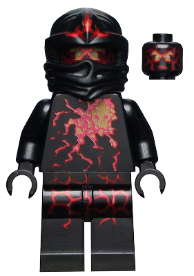 Lego, Minifigure, Opened, Ninjago, Rise of the Snakes, Cole NRG, NJO0057