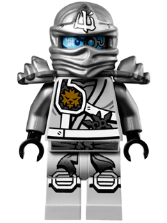 Lego, Minifigure, Ninjago, Zane (Jungle Robe), njo0111