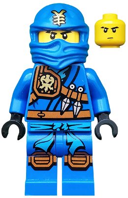 LEGO, Minifigure, Ninjago, Jay (Jungle Robe) - Tournament of Elements, NJO0128