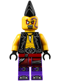 LEGO, Minifigure, Ninjago, Tournament of Elements, Eyezor, Dark Purple Legs, NJO0134