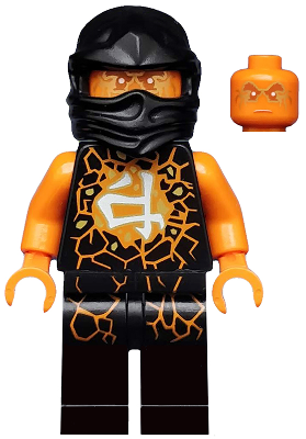 Lego, Minifigure, Ninjago, Possession, Cole (Airjitzu) - Possession, NJO0157