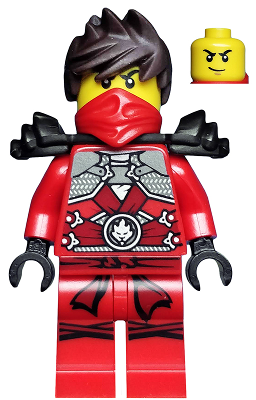 Lego, Minifigure, Ninjago, Kai - Rebooted, Stone Armor, njo0186