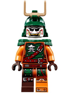 LEGO, Minifigure, Skybound, Ninjago, Doubloon - Epaulettes, NJO0190
