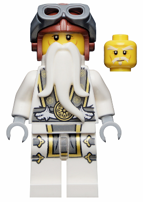 LEGO, Minifigure, Ninjago, Skybound, Wu Sensei, NJO208