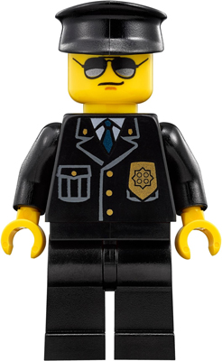 Lego, Minifigure, Ninjago, Skybound, Prison Guard, NJO234
