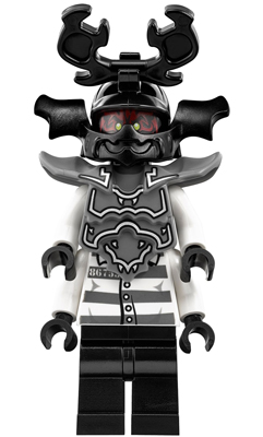 Lego, Minifigure, Ninjago, Skybound, Stone Army Warrior - Red Face, Giant, NJO0235