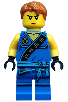 Lego, Minifigure, Ninjago, Tournament of Elements, Jay (Tournament Robe), NJO272
