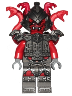 Lego, Minifigure, Ninjago, Vermillion Warrior, njo0308