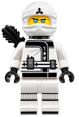 Lego, Minifigure, Ninjago, Zane - The LEGO Ninjago Movie, Black Quiver, NJO0318