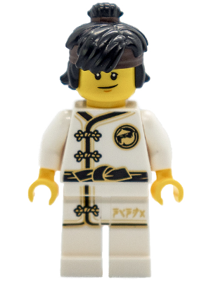 Lego, Minifigure, The Lego Ninjago, Cole - White Wu-Cru Training Gi, NJO345