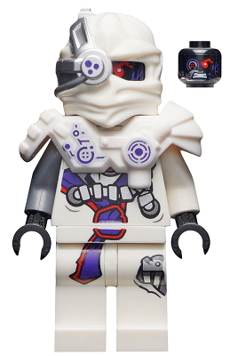 Lego, Minifigure, Ninjago, Nindroid Sentry General, njo0418